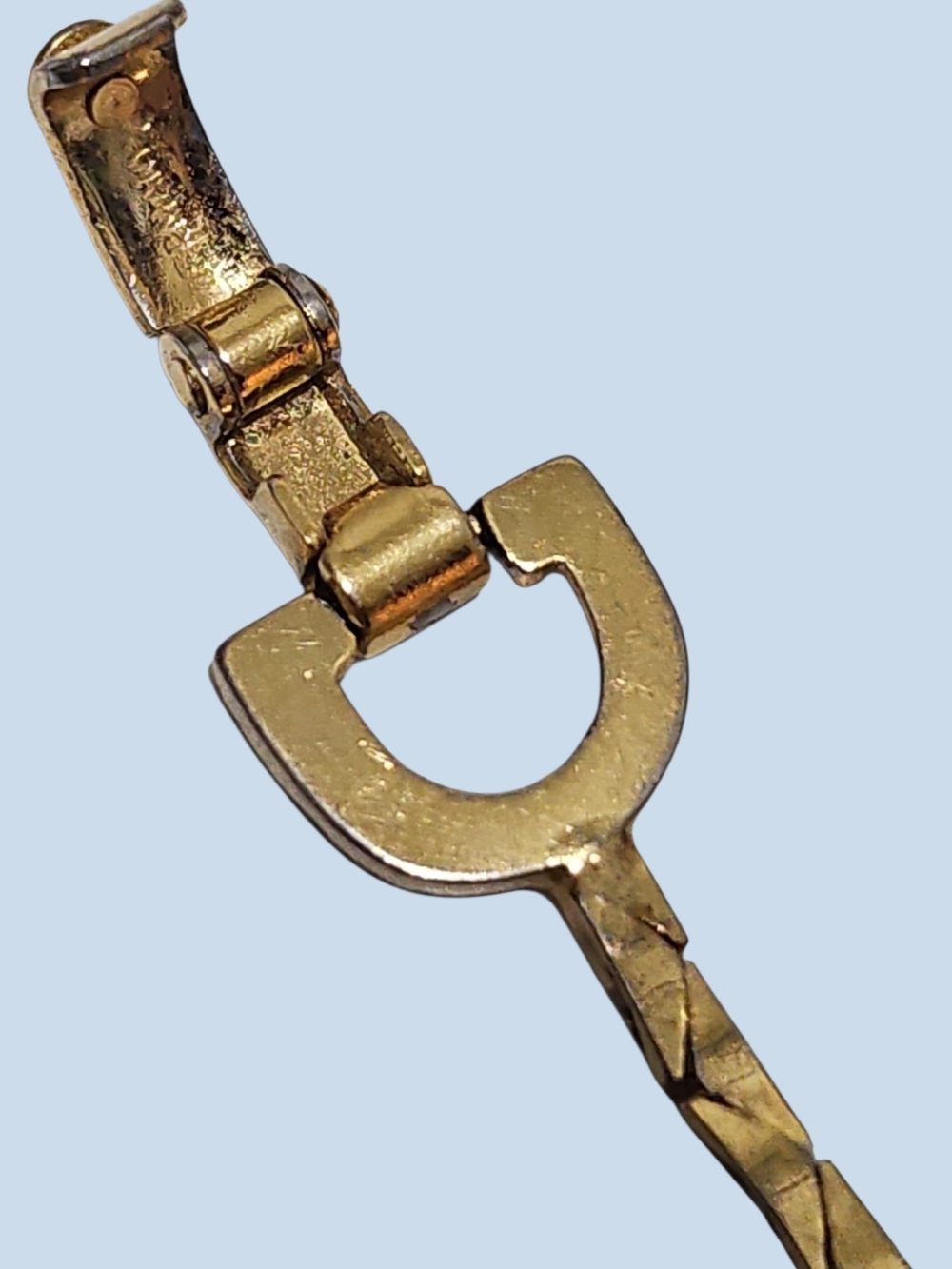 Christian Dior Vintage CD Triangle Link Chain - Picture 6 of 11